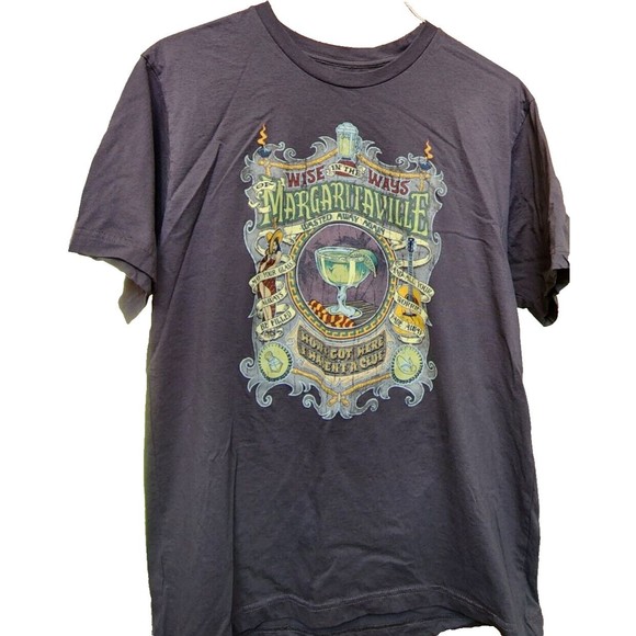 Margaritaville Other - Margaritaville Gray T-Shirt L Wise In The Ways Jimmy Buffett beach music